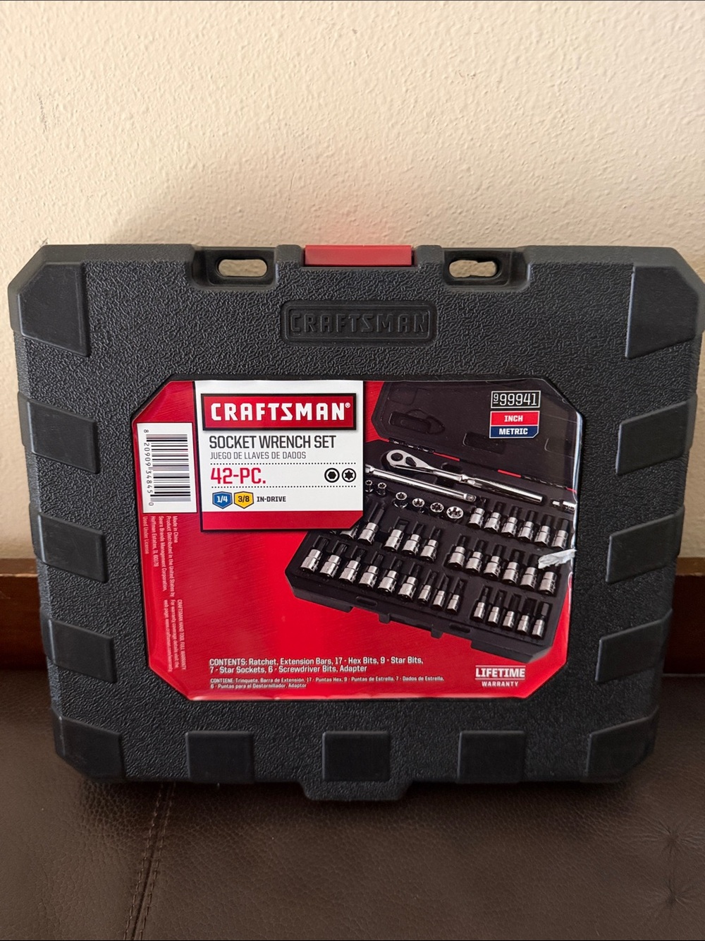 Craftsman 42-Piece 1/4 Inch and 3/8-Inch Socket Wrench Set